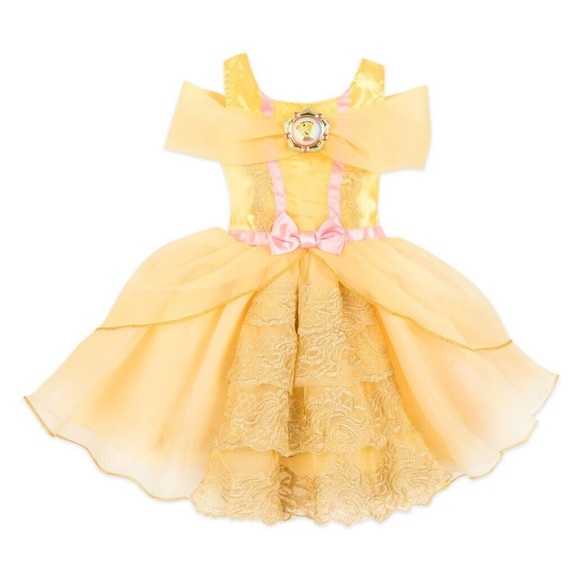 Disney Other - Disney Store Belle Costume Dress Girls 18-24M Beauty and the Beast Halloween